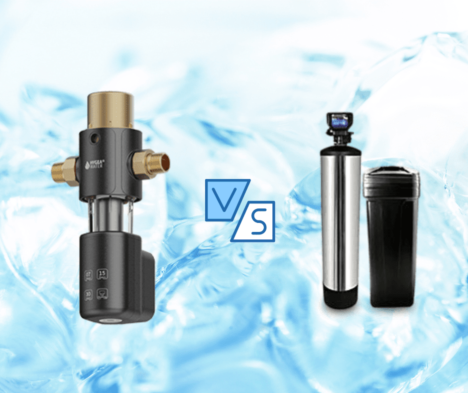 Централeн неутрализатор на варовик Hygea Water VS. Стандартен омекотител за вода