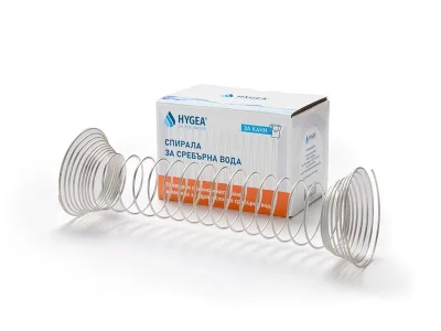 Сребърна спирала за кани Hygea Silver Water
