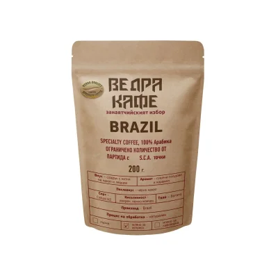 Ведра Специално Кафе на Зърна Brazil 85 S.C.A.